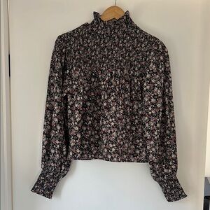 Floral High-Neck Oak+ Fort Top